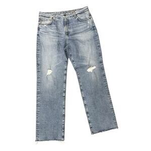 Adriano Goldschmied Jeans Contour 360 Alexxis Straight High Rise Vintage 32